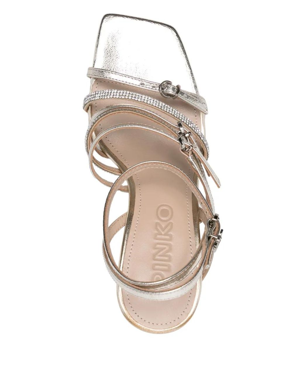 Pinko White Flat Shoes