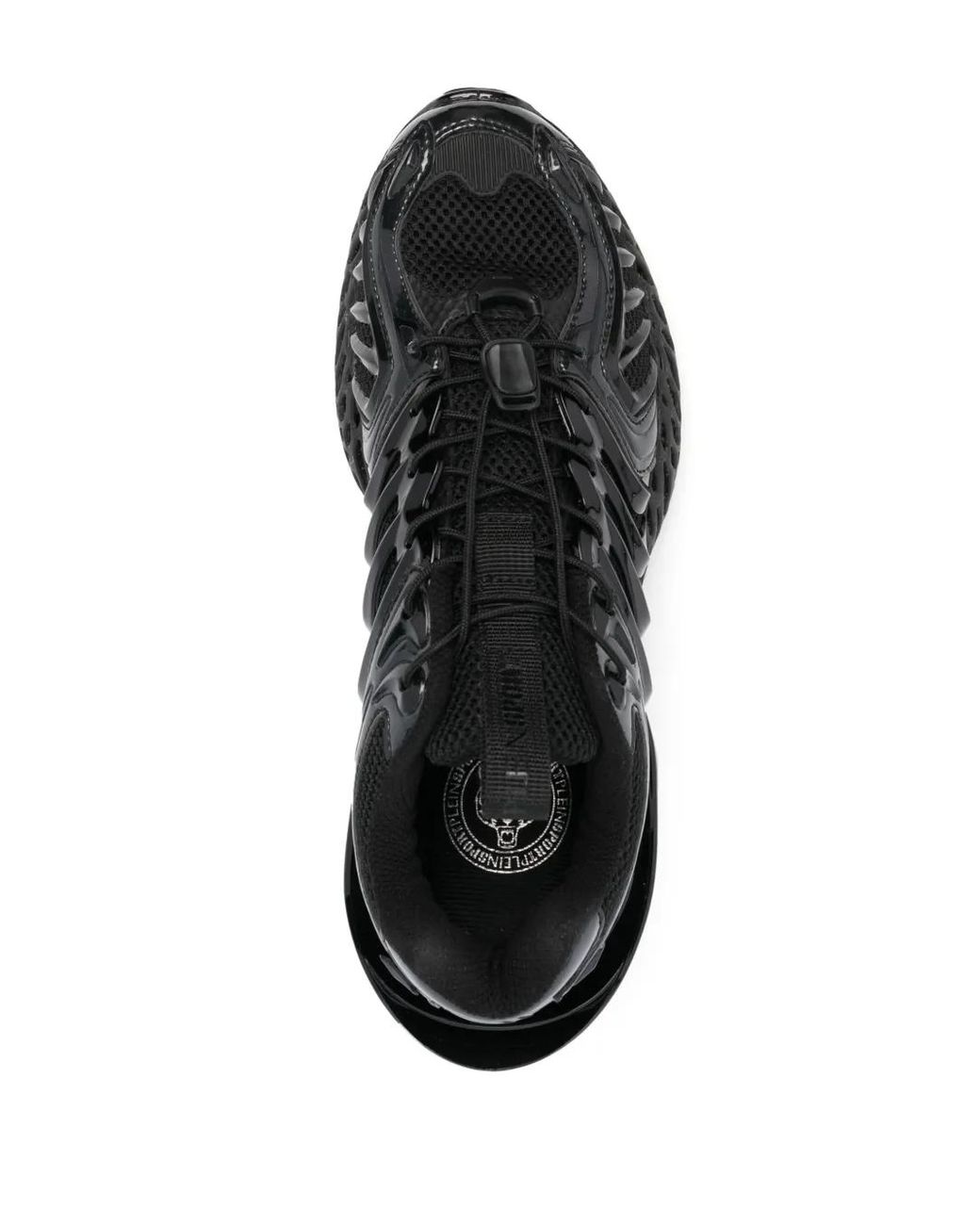 Philipp Plein Black The Thunder Stroke Gen X 02 Sneakers