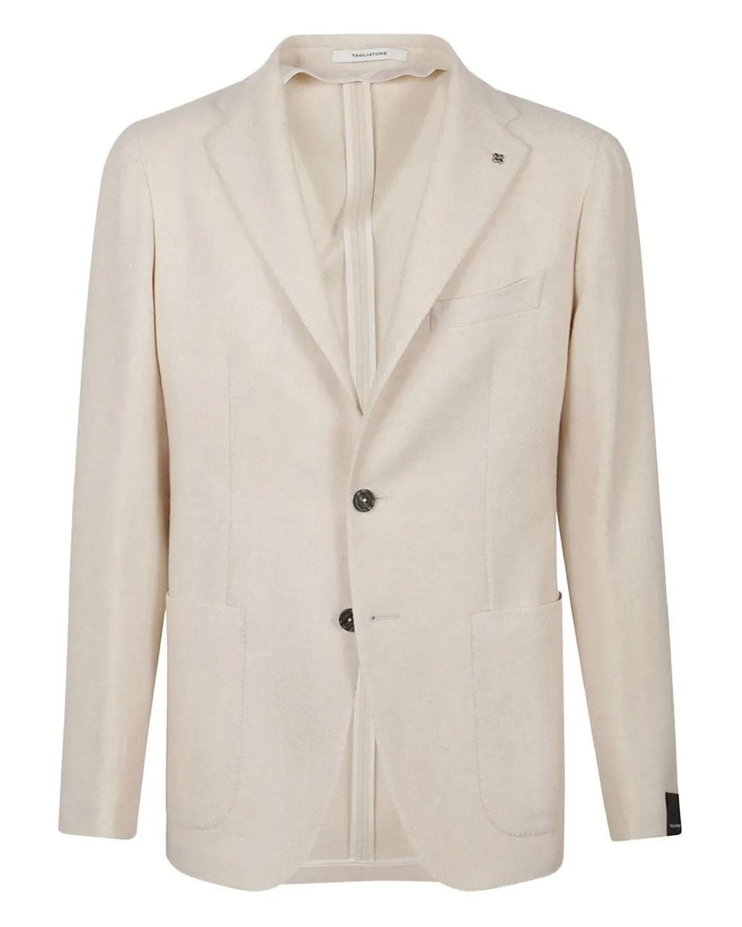 Tagliatore Wollen Blazer in het Natural voor heren