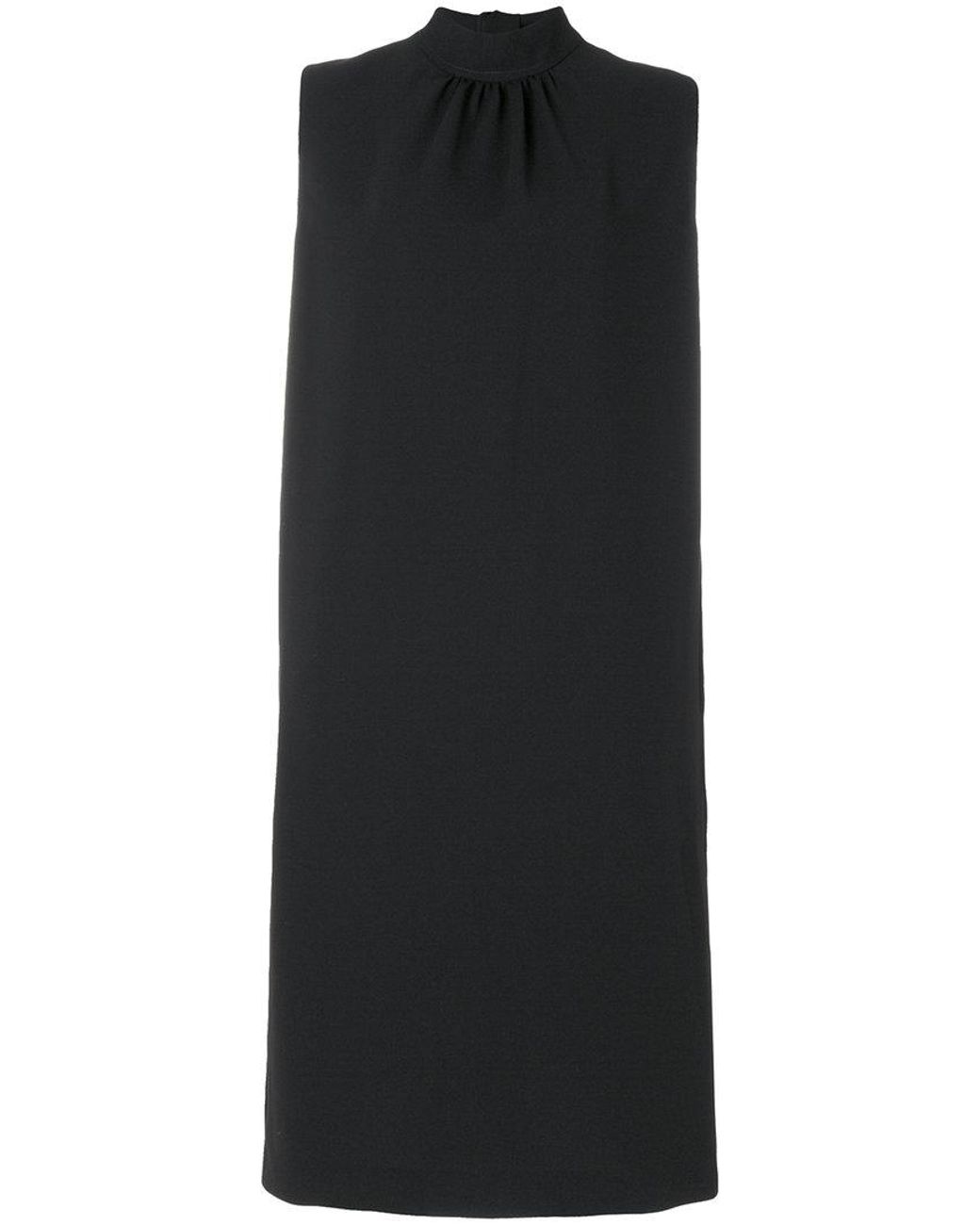 Joseph Pussy Bow Midi Dress In Black Lyst