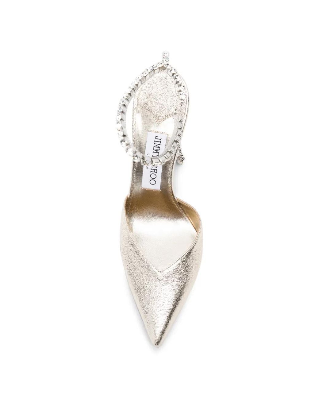 Jimmy Choo White Saeda 100