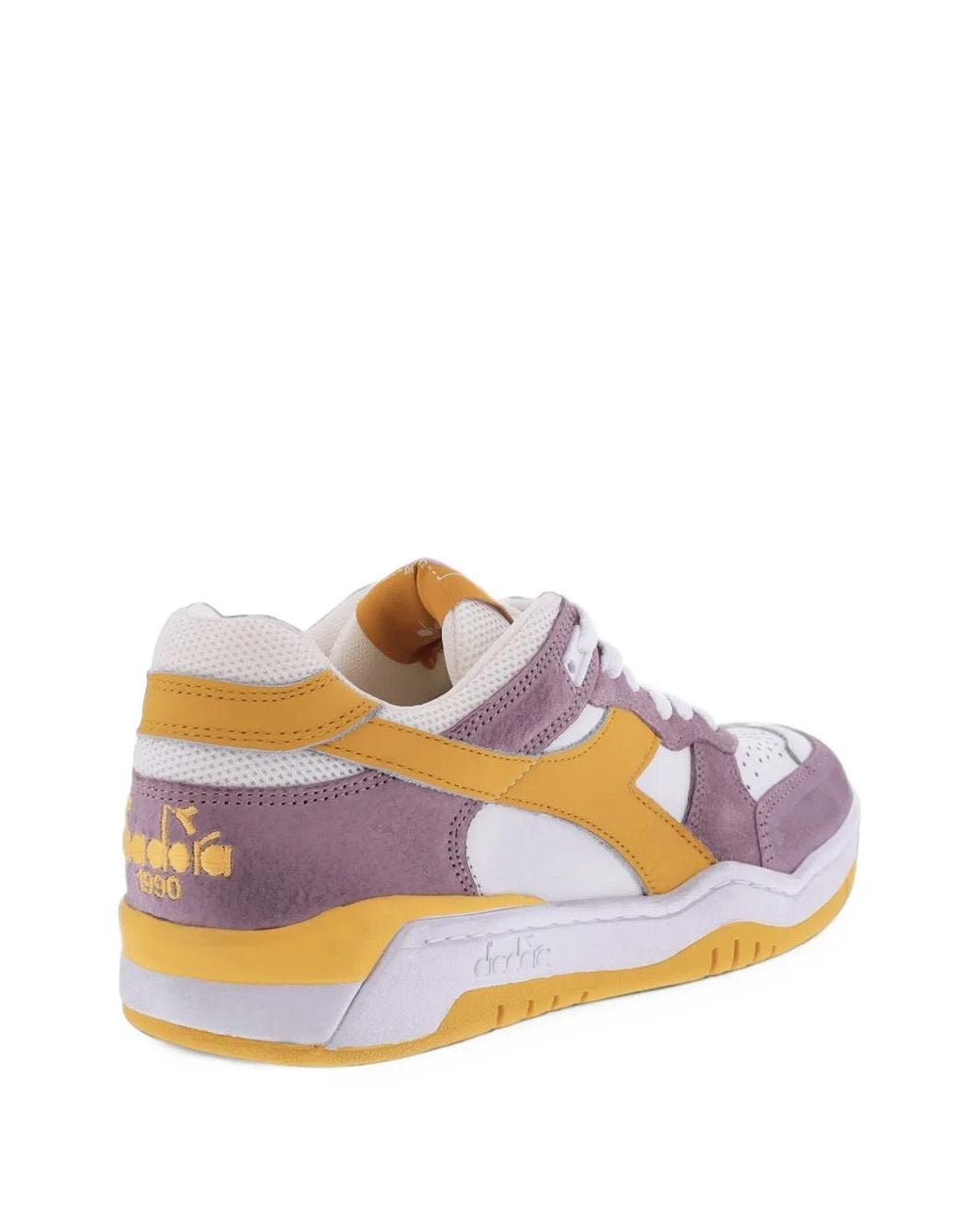 Diadora Pink B560 Low-Top Sneakers