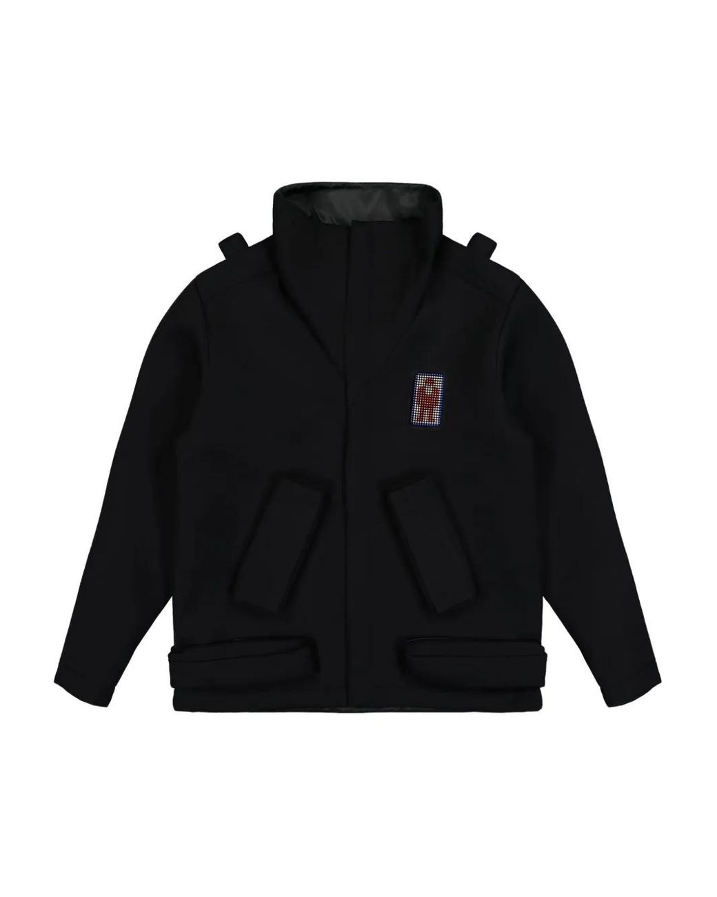 Walter Van Beirendonck Black Beep Beep Jacket for men