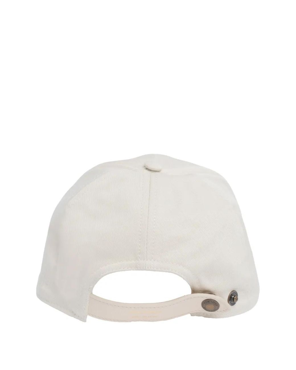 Tom Ford White Logo-Patch Hat for men