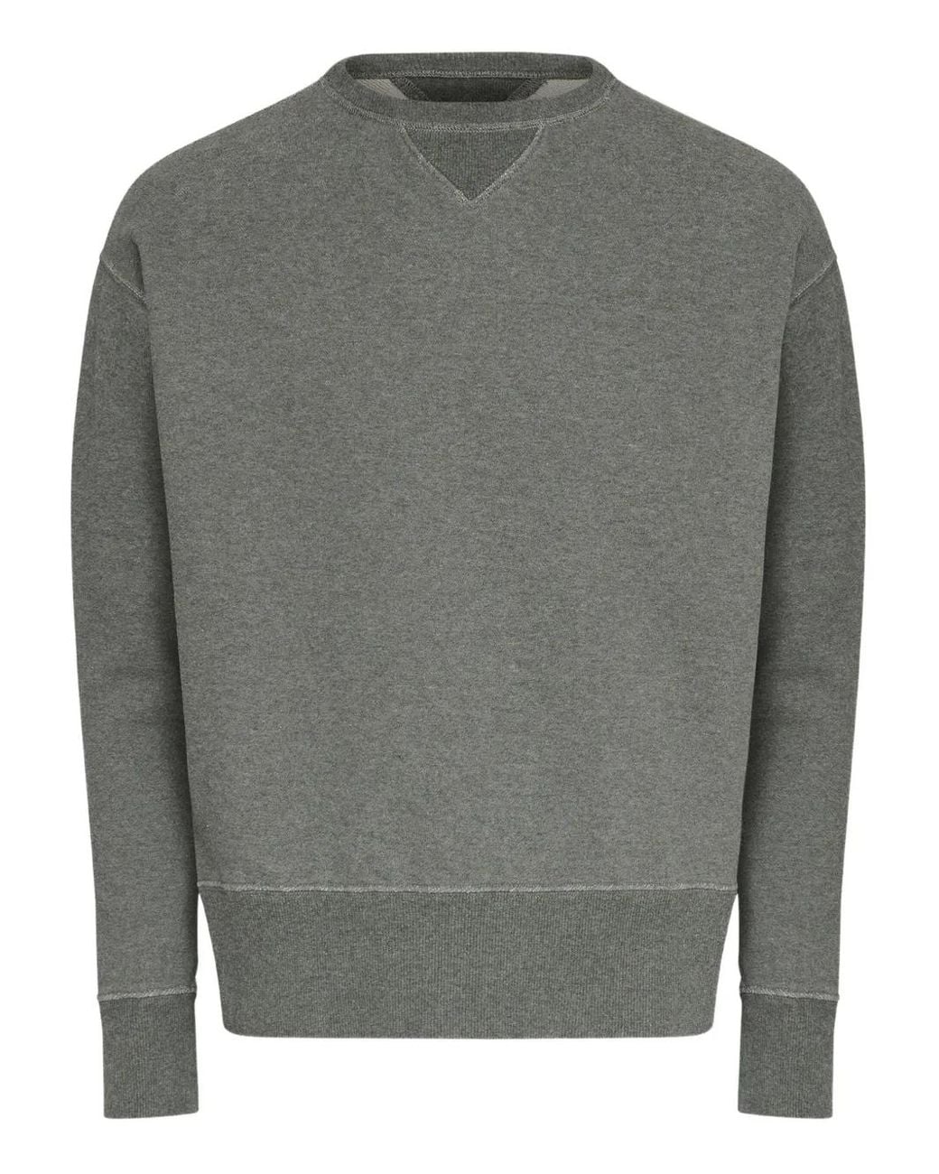 Maison Margiela Gray Cotton Sweatshirt for men