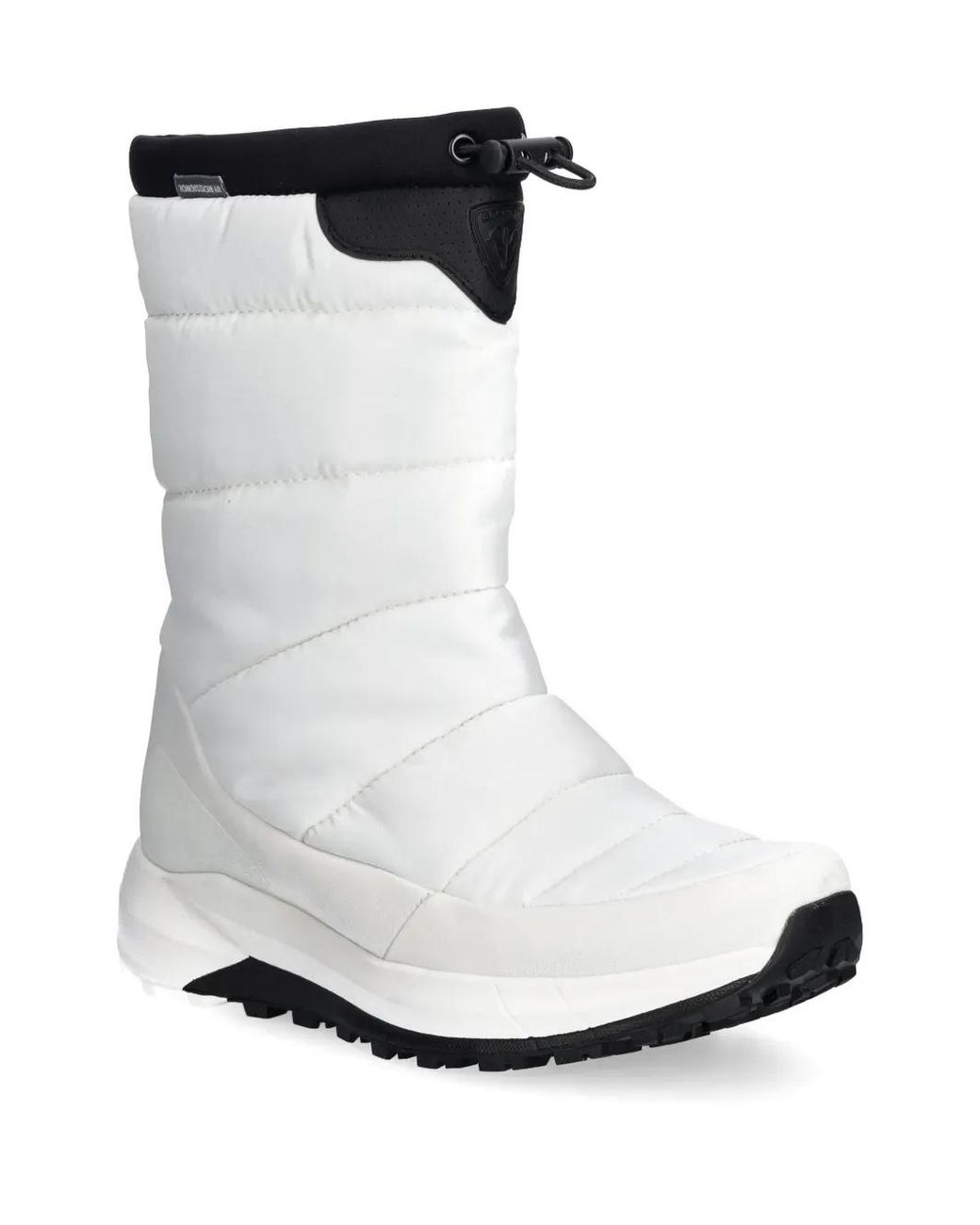 Rossignol White Drawstring Boots