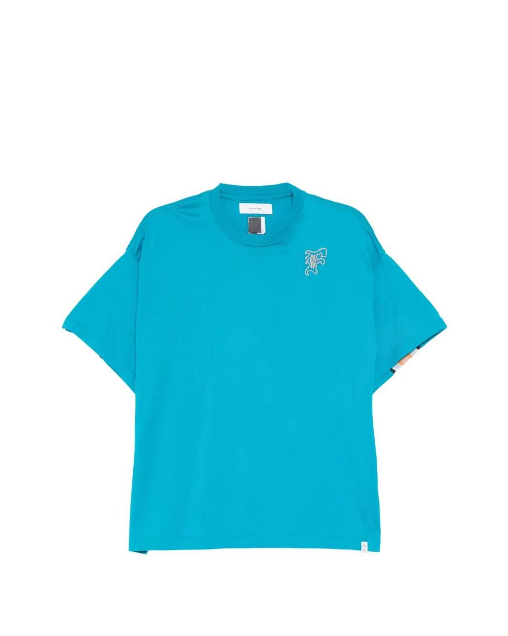 Camiseta Con Logo Facetasm de color Blue