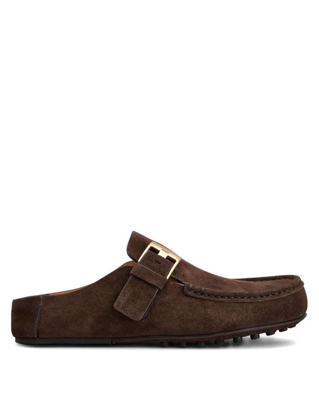 Tod's Brown Mules Mit Schnallen