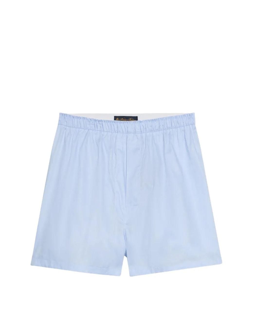 Brooks Brothers Blue Elasticated Cotton Boxers for men