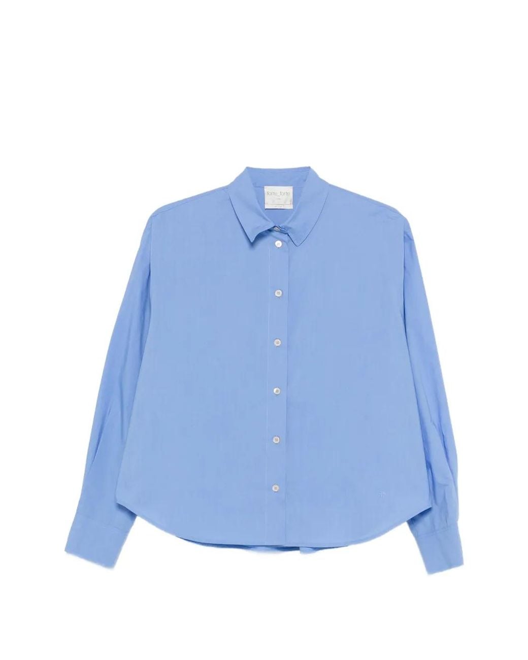 Forte_forte Blue Boxy-Fit Shirt