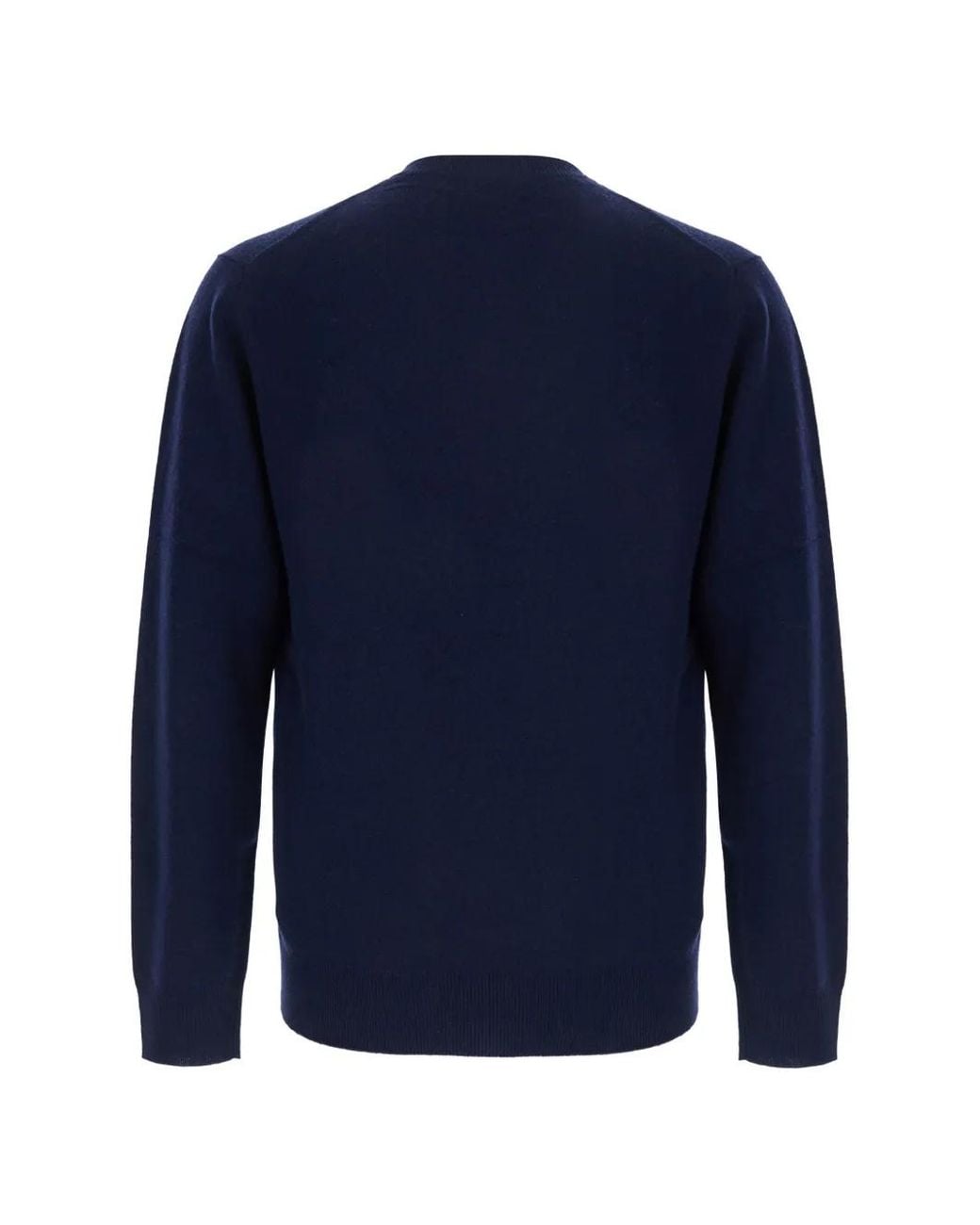 Aspesi Blue V-Neck Sweater for men