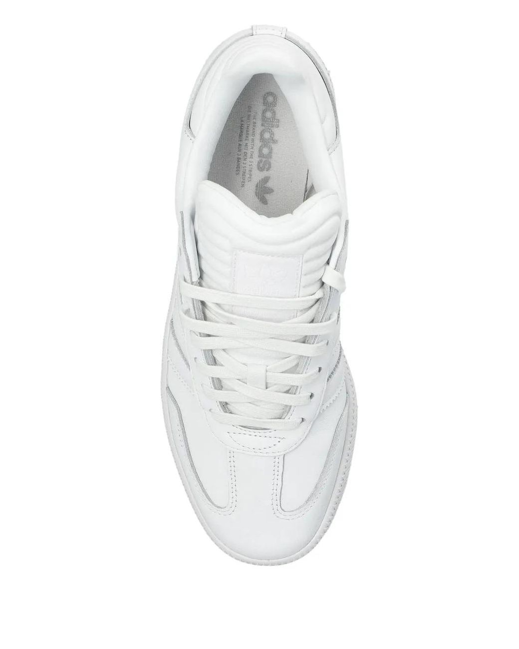 Adidas White Samba Xlg Sneakers