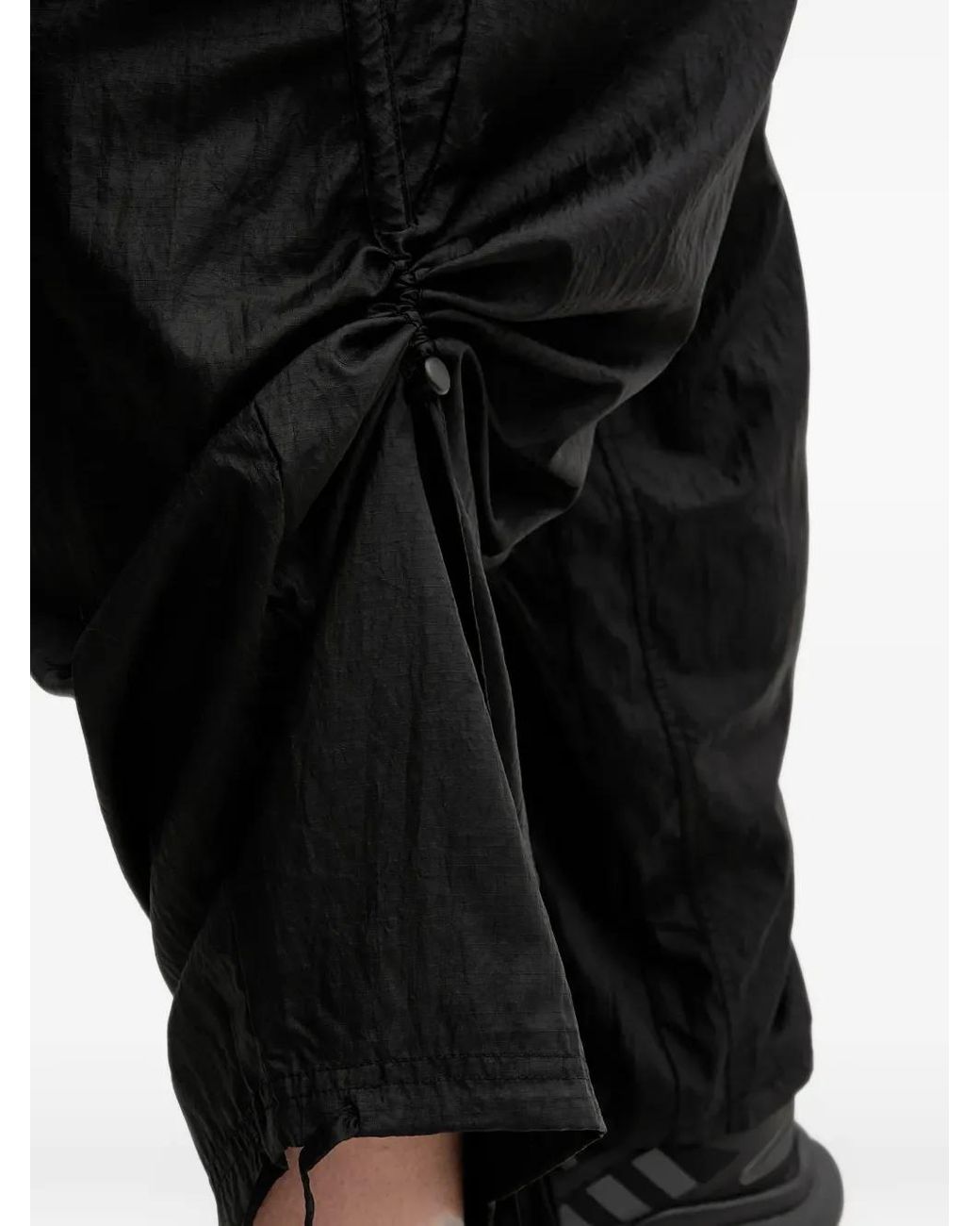 PUMA Black Dare To Oversized Ripstop Trousers