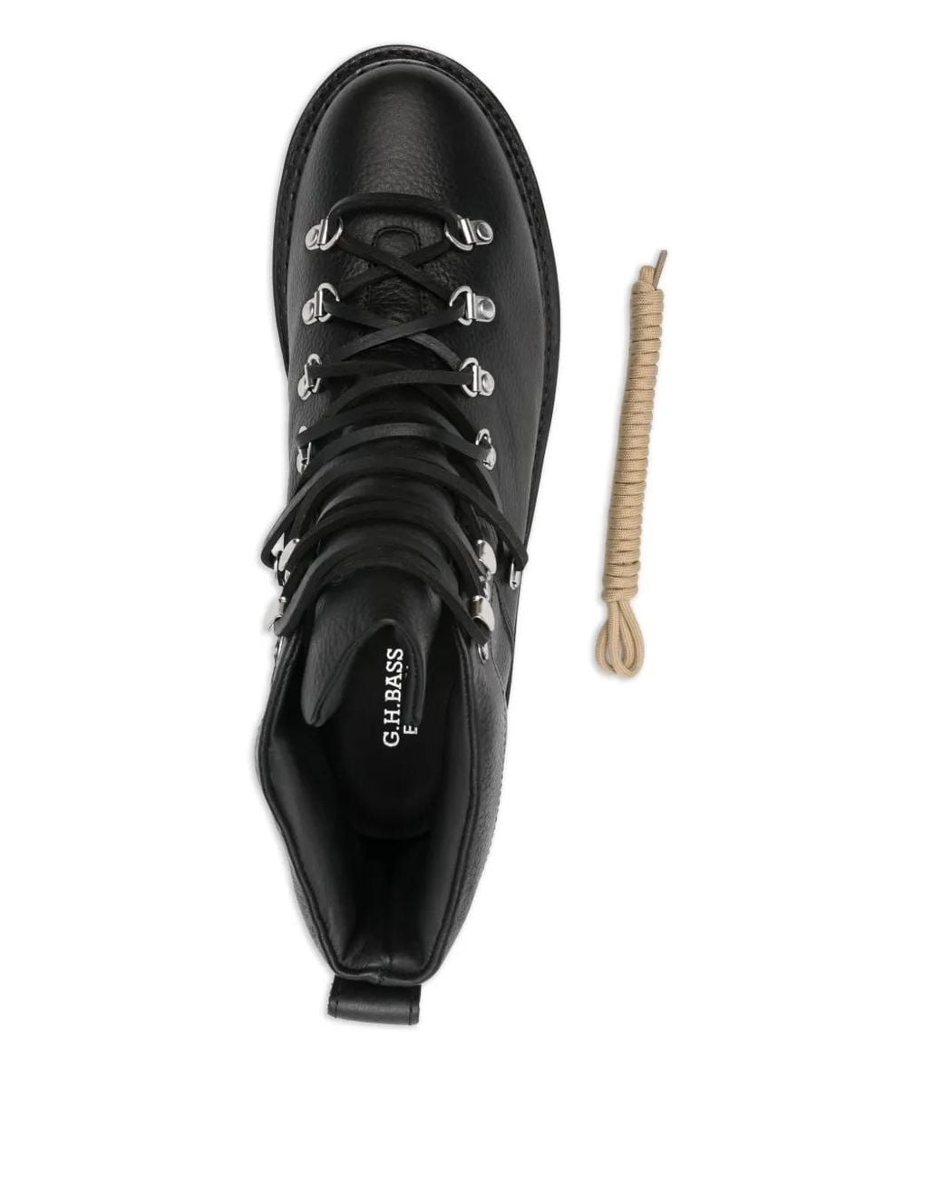 G.H.BASS Black Mason Alpine Boots for men