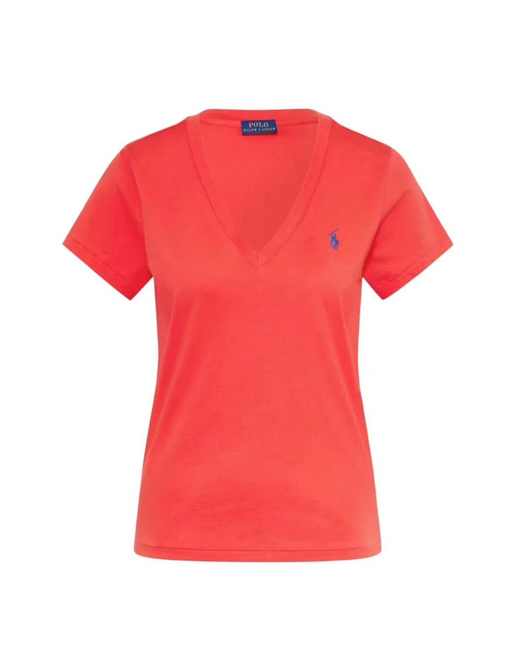 Polo Ralph Lauren Logo-Embroidered V-Neck T-Shirt