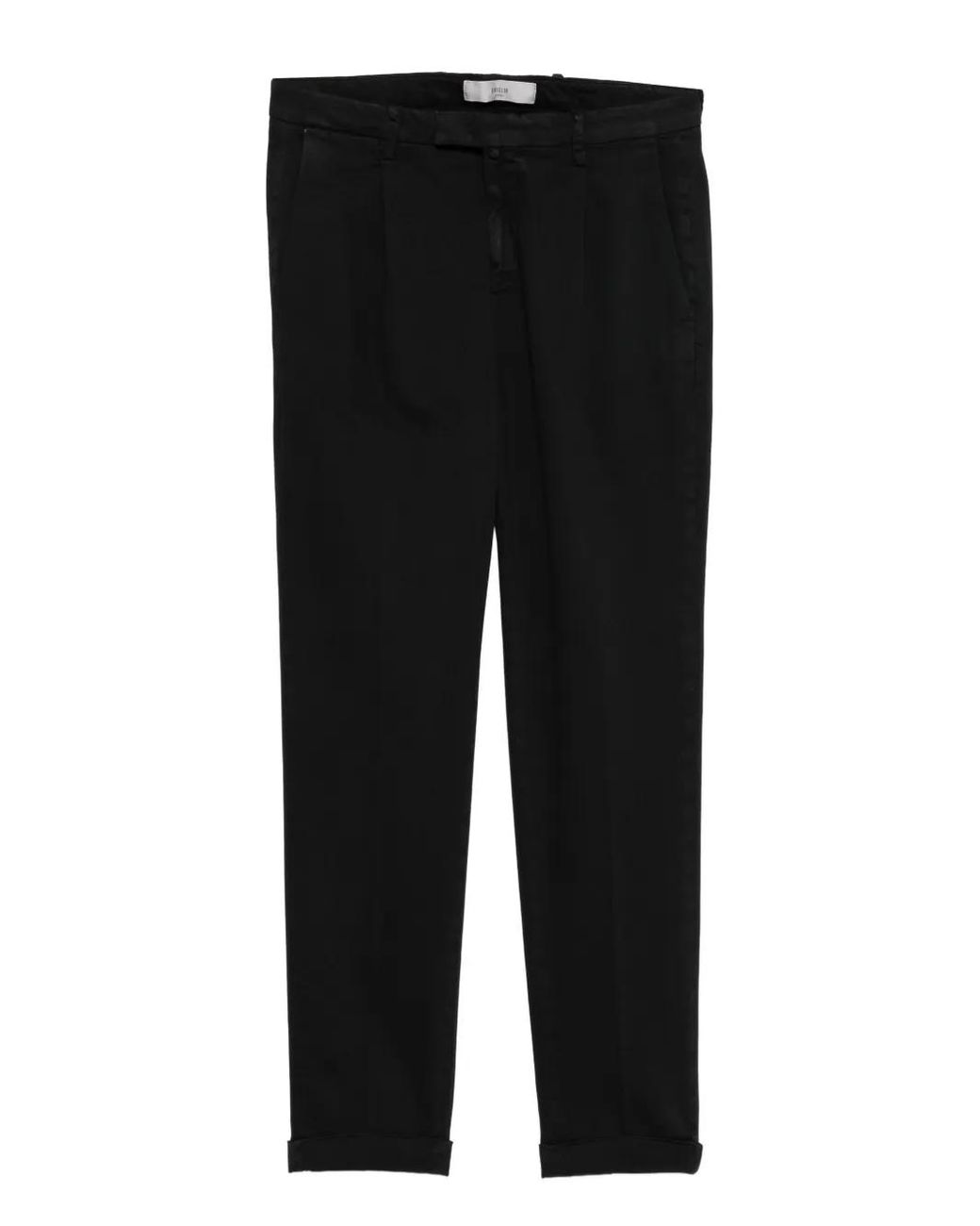 Briglia 1949 Black Pleated Chinos for men