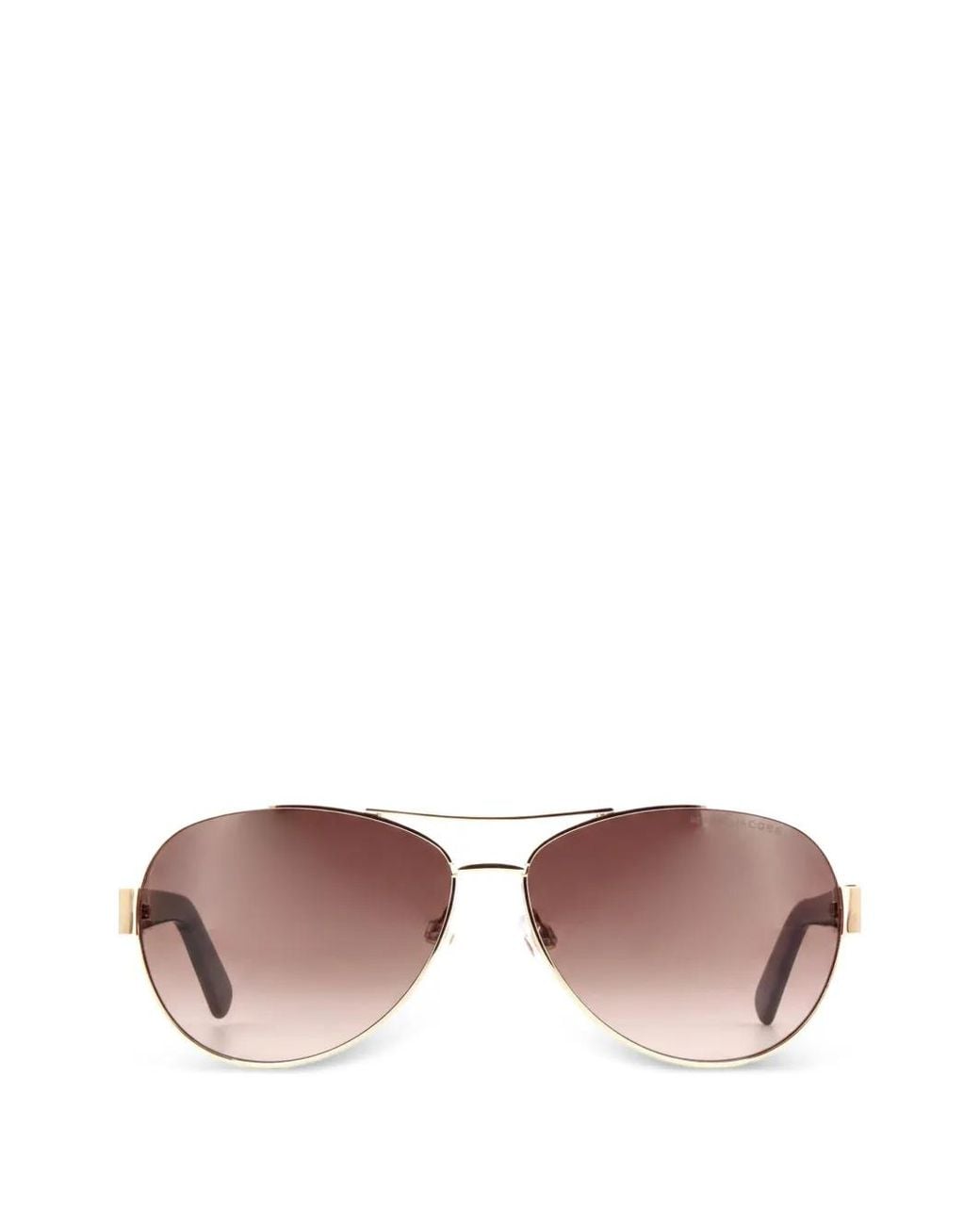 Marc Jacobs Pink Pilot-Frame Sunglasses