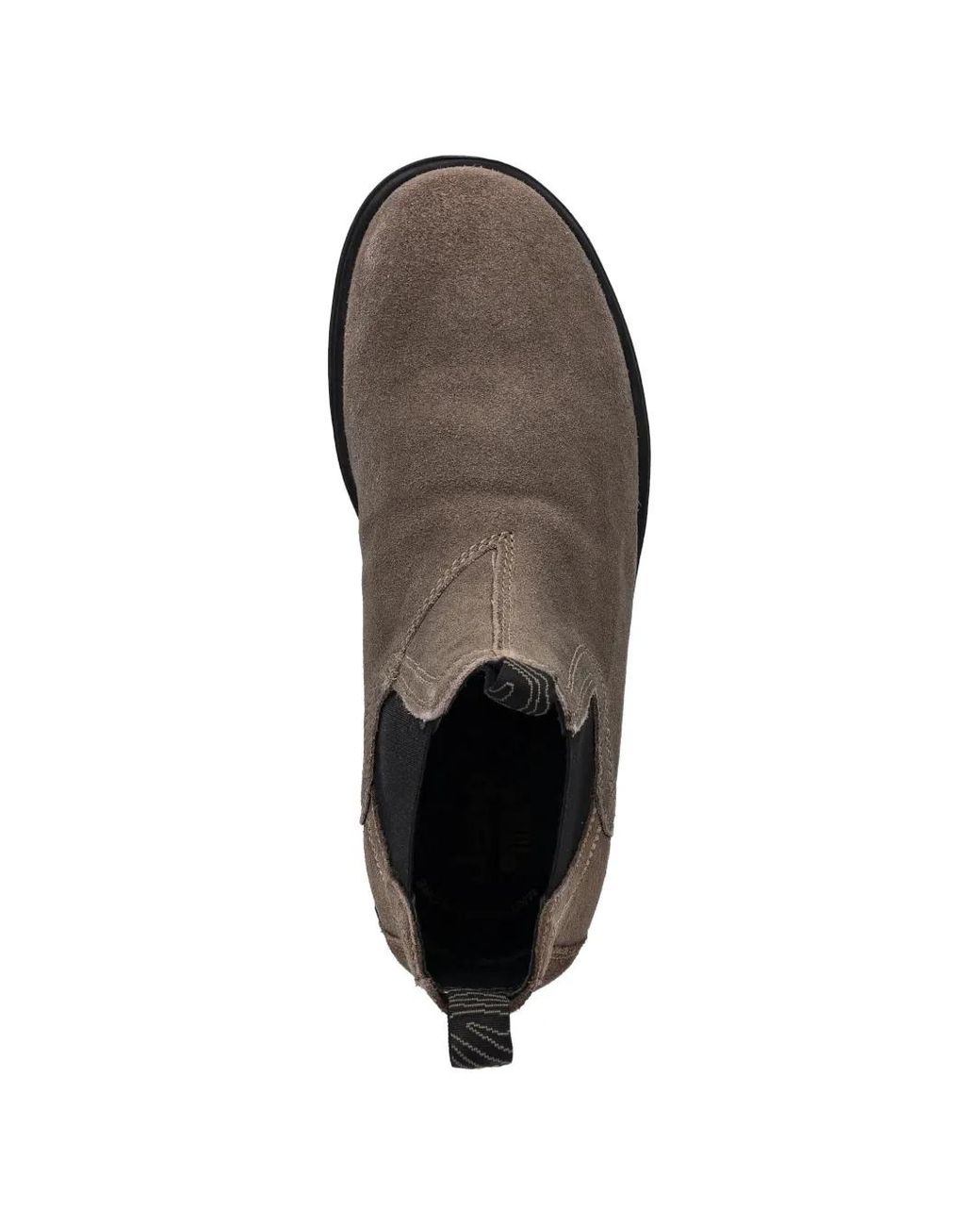Jeep Brown Suede Pull-Tab Boots for men