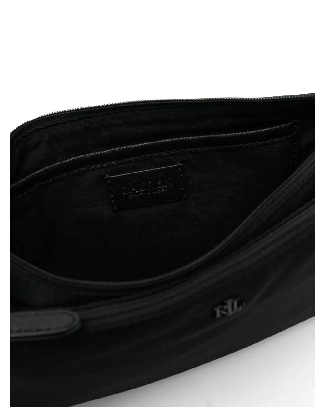 Ralph Lauren Black Medium Landyn Cross Body Bag