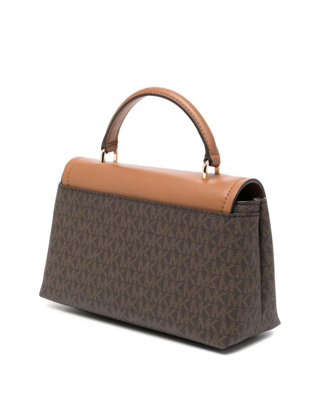 Michael Kors Metallic Sac À Bandoulière À Design Monogrammé