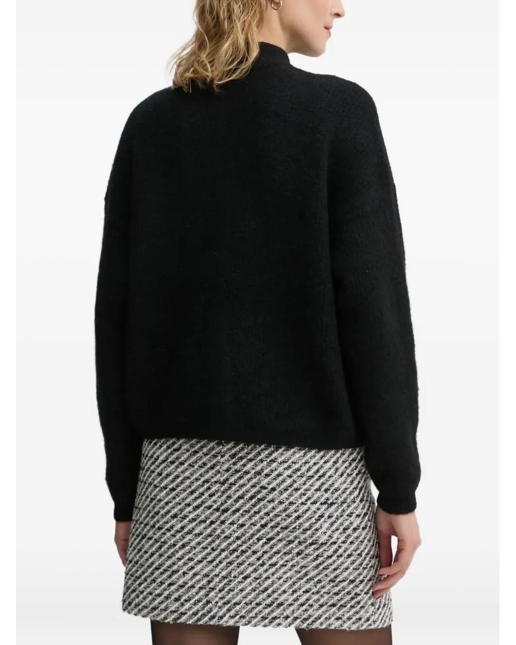 Gestuz Black Alpha Cardigan