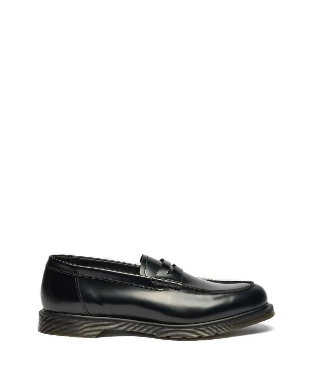 Dr. Martens Black Mayfare Loafer Polished Smooth
