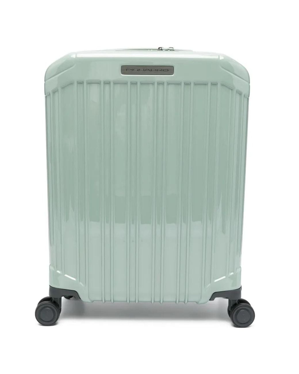 Piquadro Green Four-Wheel Suitcase for men