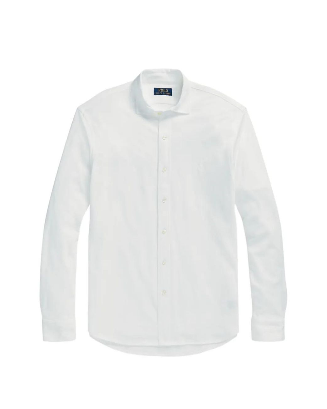 Polo Ralph Lauren White Long-Sleeve Buttened Shirt for men