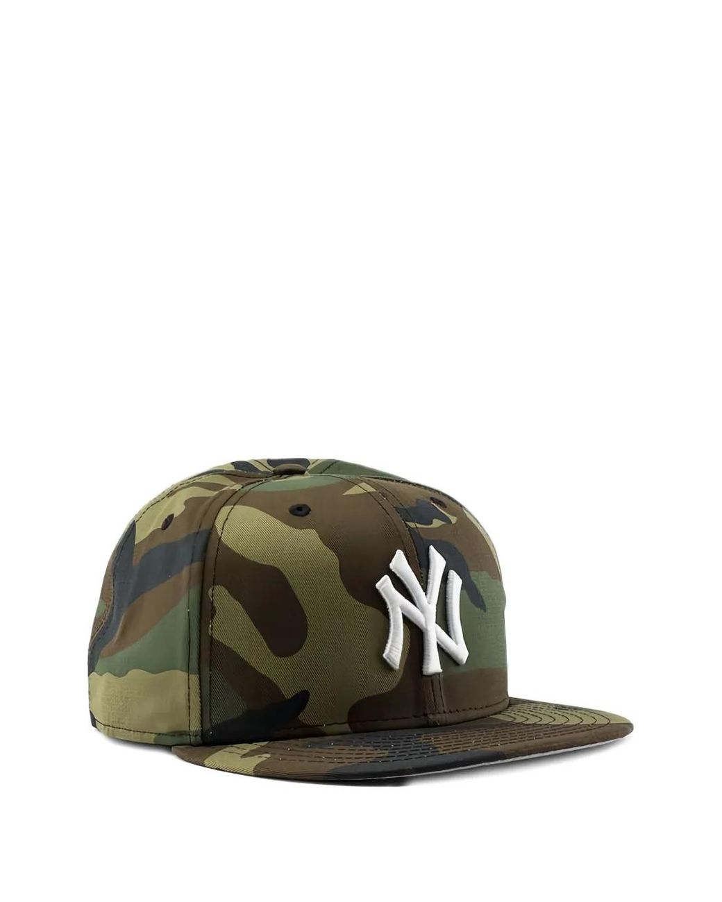 KTZ Green Camouflage-Pattern Baseball Cap
