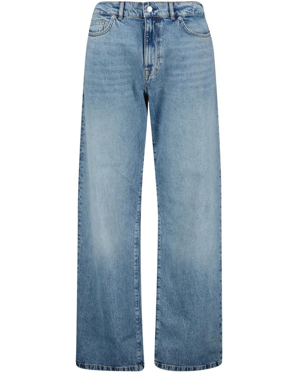 IRO Straight Jeans in het Blue voor heren