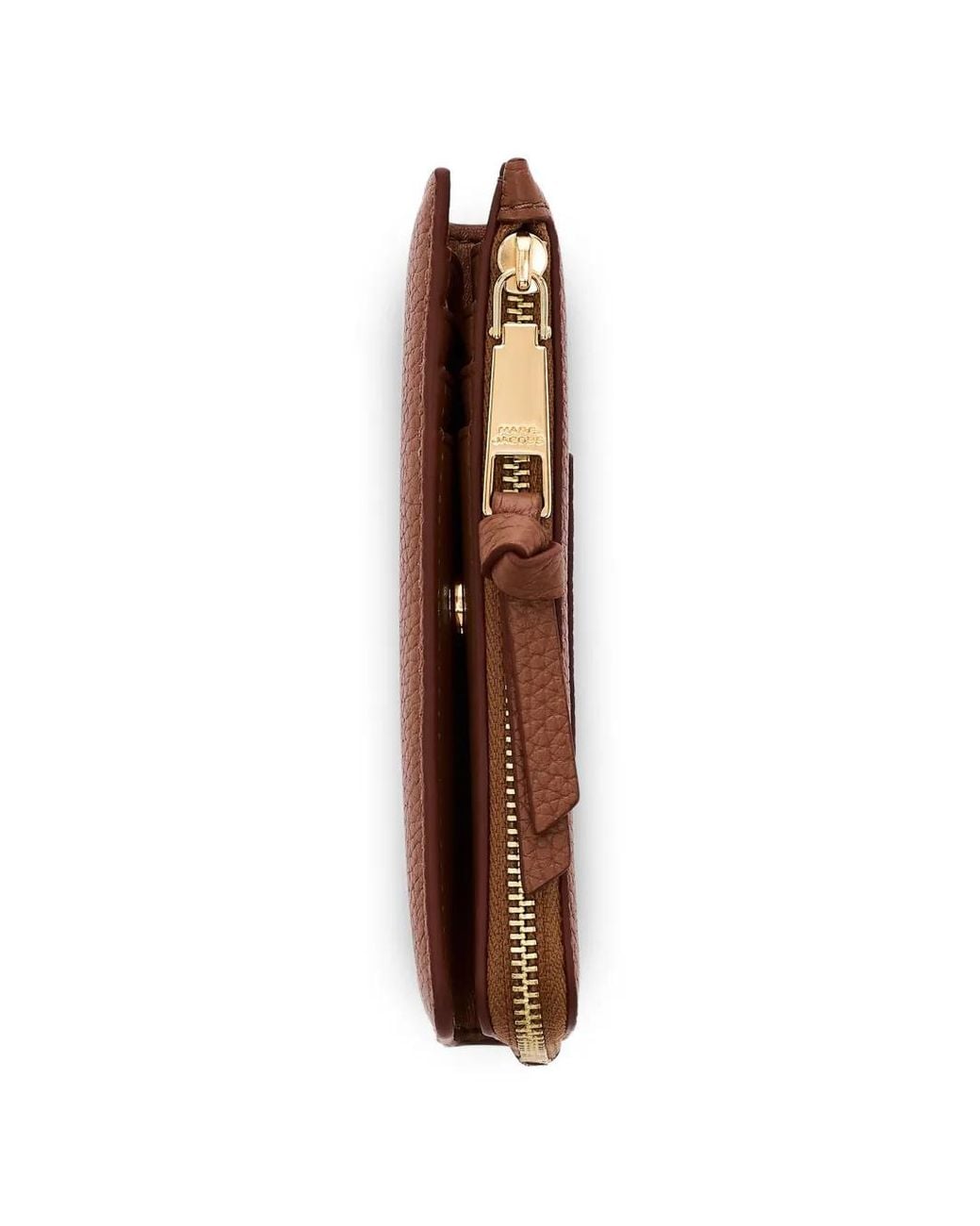 Marc Jacobs Brown The Leather Slim Wallet