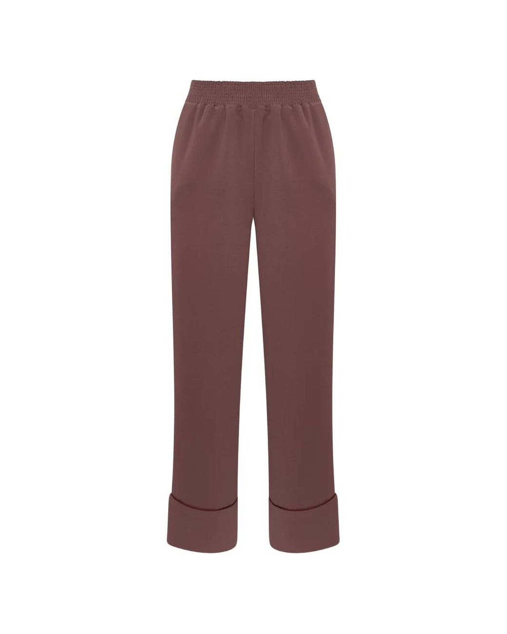 Maliparmi Purple Straight-Leg Trousers