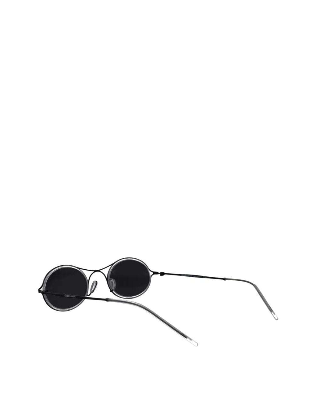 Giorgio Armani Black 0Ar6187 Round-Frame Sunglasses for men