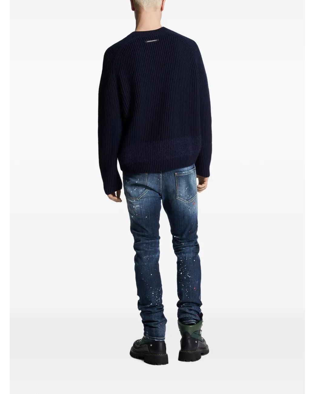 DSquared² Blue Medium Wash Cool Guy Jeans for men
