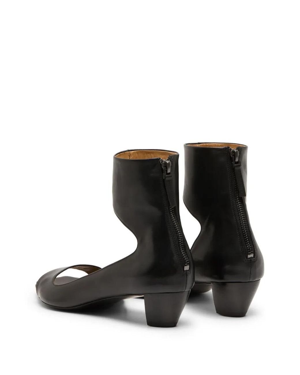 Marsèll Black Cucchiaia Leather Sandals