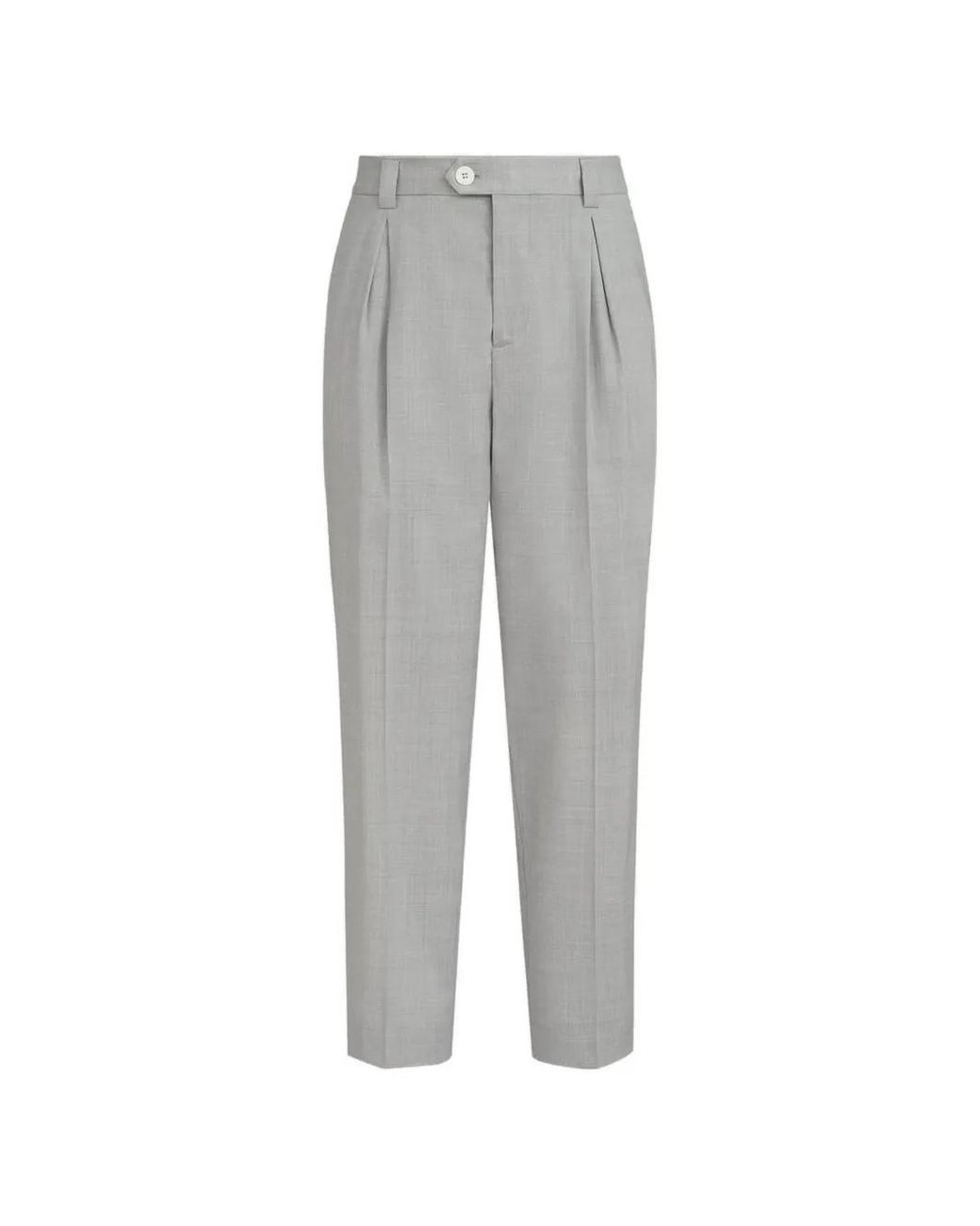Brunello Cucinelli Wollen Broek in het Gray voor heren