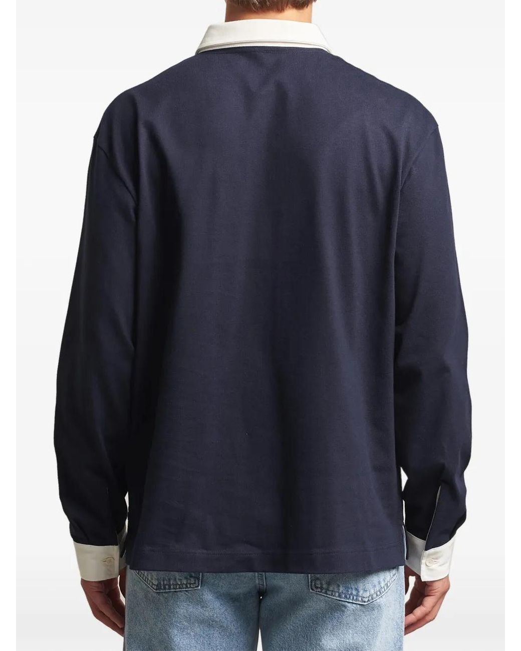Polo Holgado Lacoste de hombre de color Blue