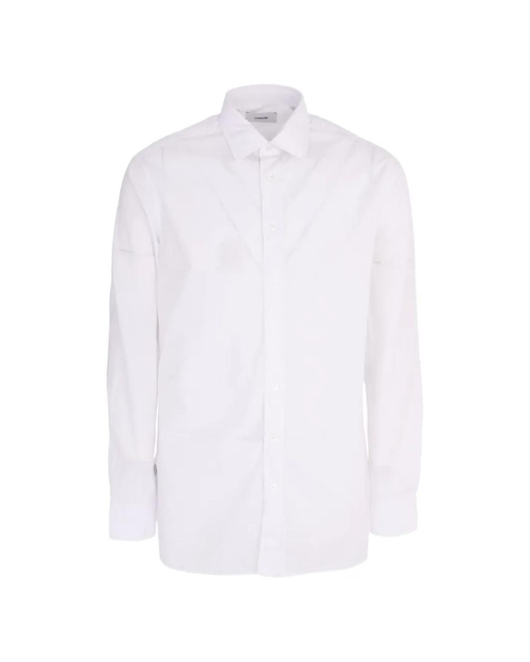 Lardini White Washed Shirt for men
