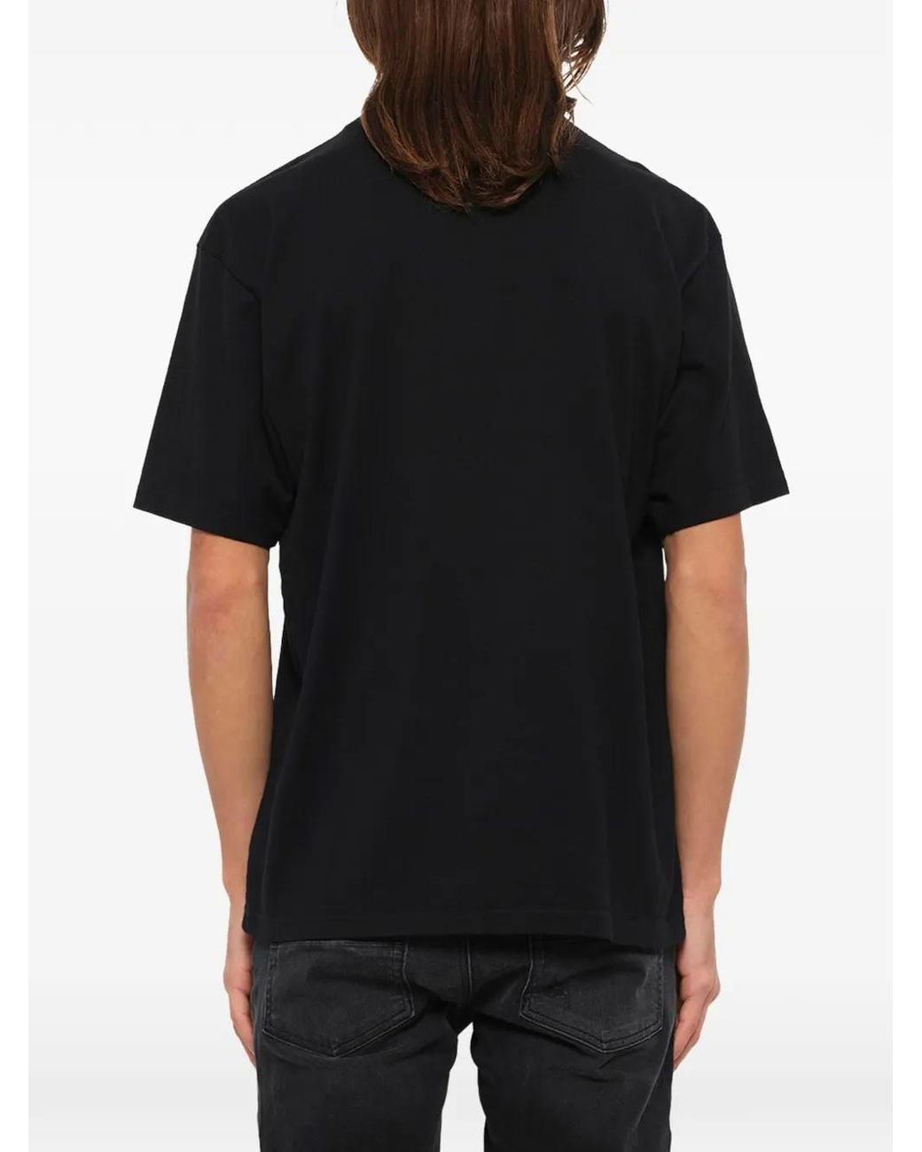 Undercover Black Barbed Wire Graphic T-Shirt for men