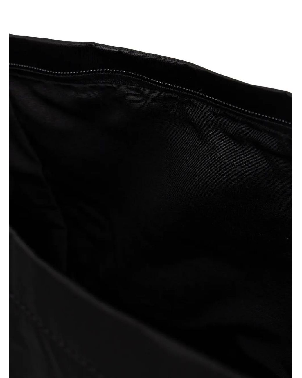 Marc O' Polo Black Buckle Rolltop Backpack for men