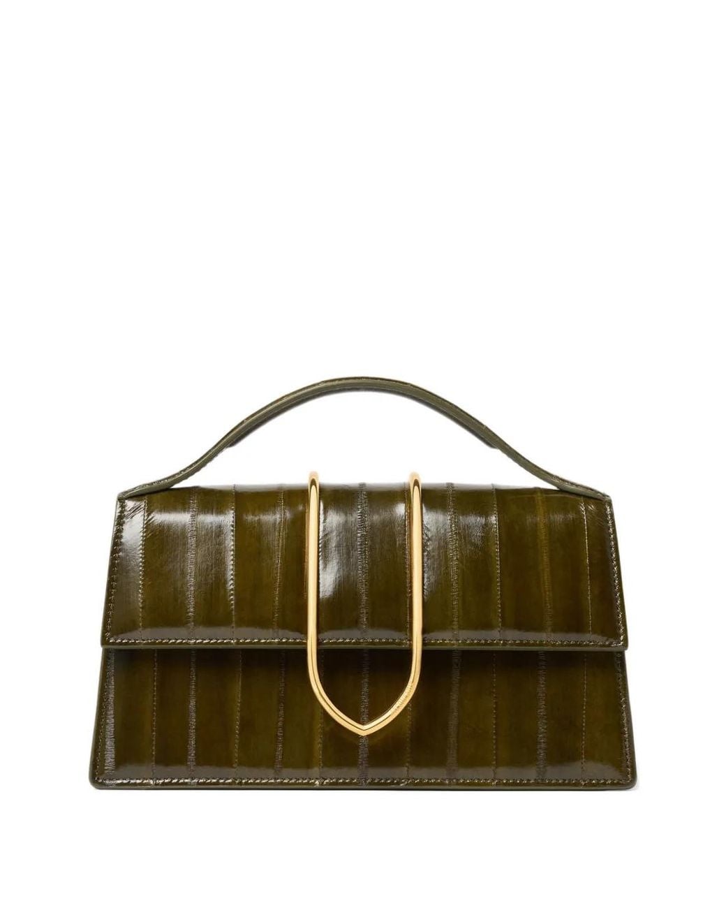 Jacquemus Green Large Le Bambino Tote Bag