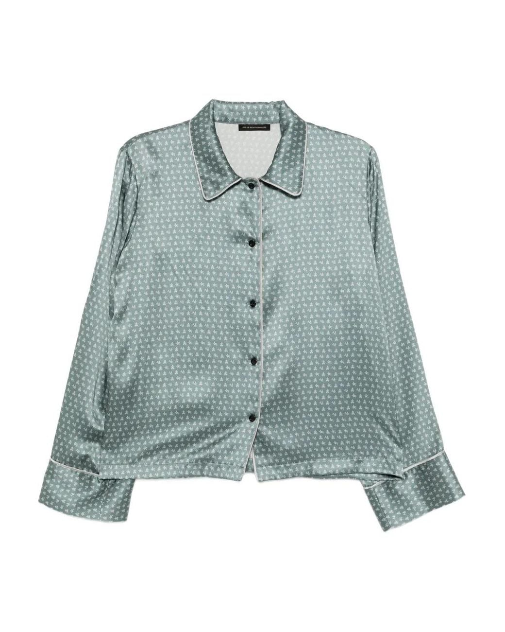 Kiki de Montparnasse Blue Moi Pajama Top