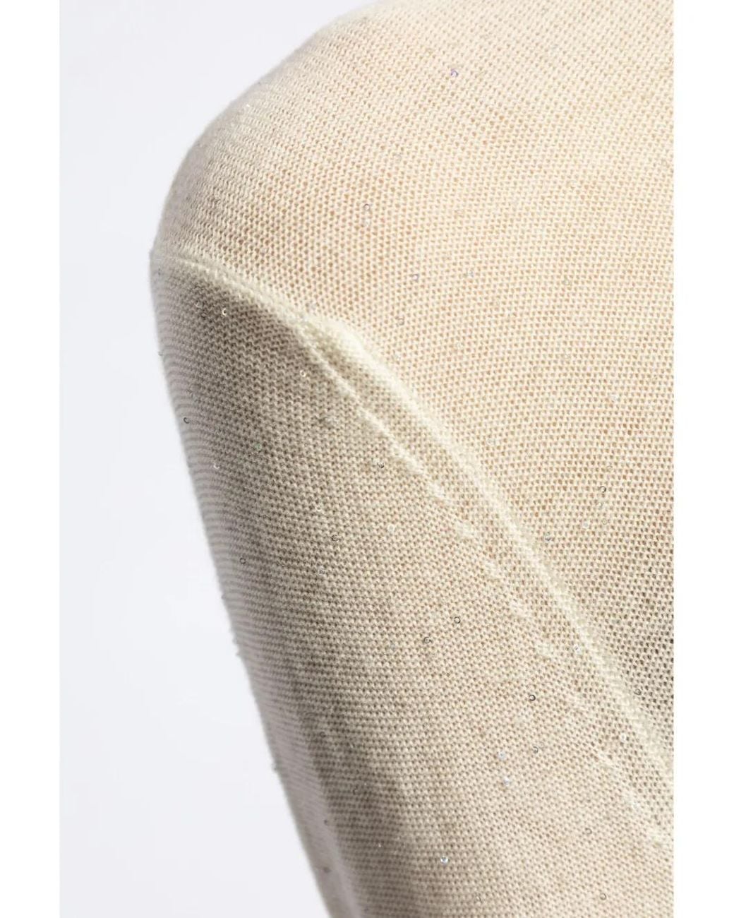 Fabiana Filippi Natural Roll-Neck Sweater