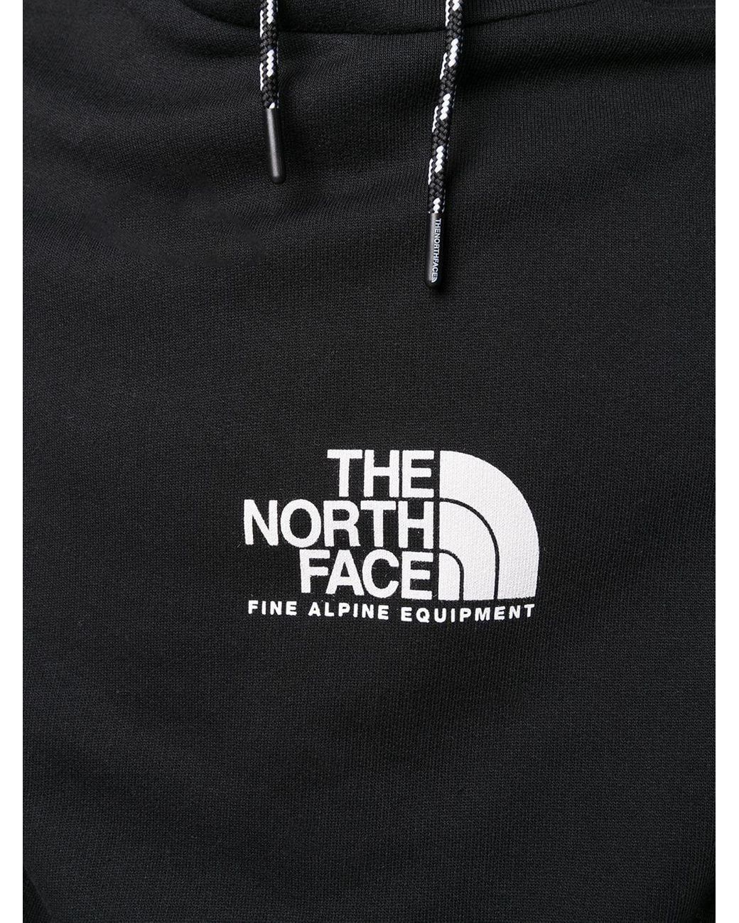The North Face Fine Alpine Hoodie in Black for Men | Lyst