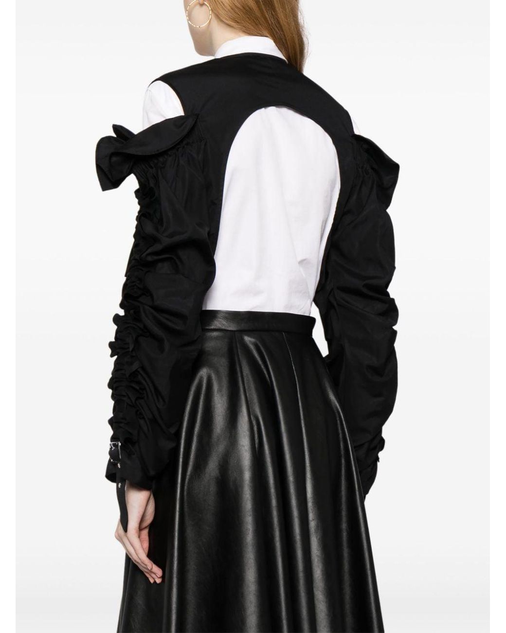 Noir Kei Ninomiya バックル ブラウス ブラック | Lyst