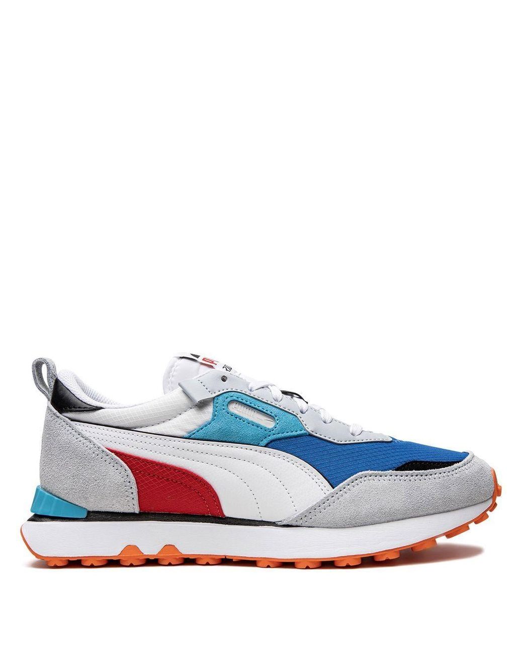 Puma Rider Low Top Sneakers In Blue For Men Lyst Puma Rider Low Top Sneakers In Blue For Men Lyst