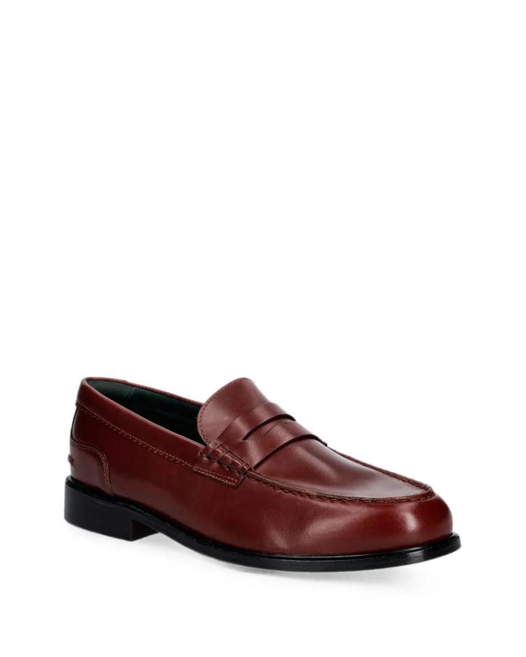 Clarks Red Craftmaster Leather Loafers for men