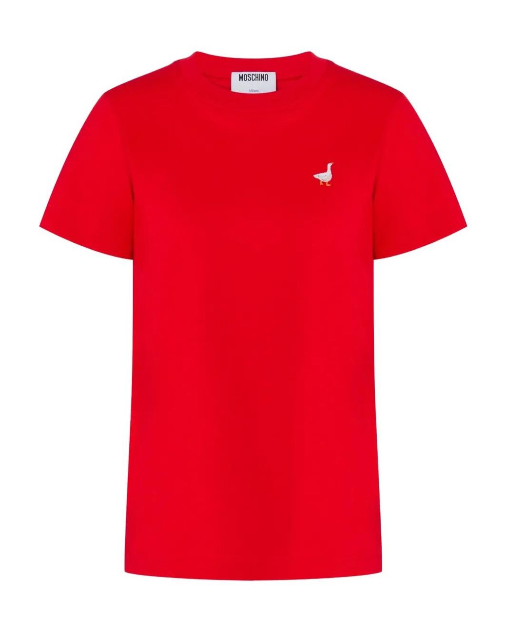 Moschino Red Short-Sleeves T-Shirt