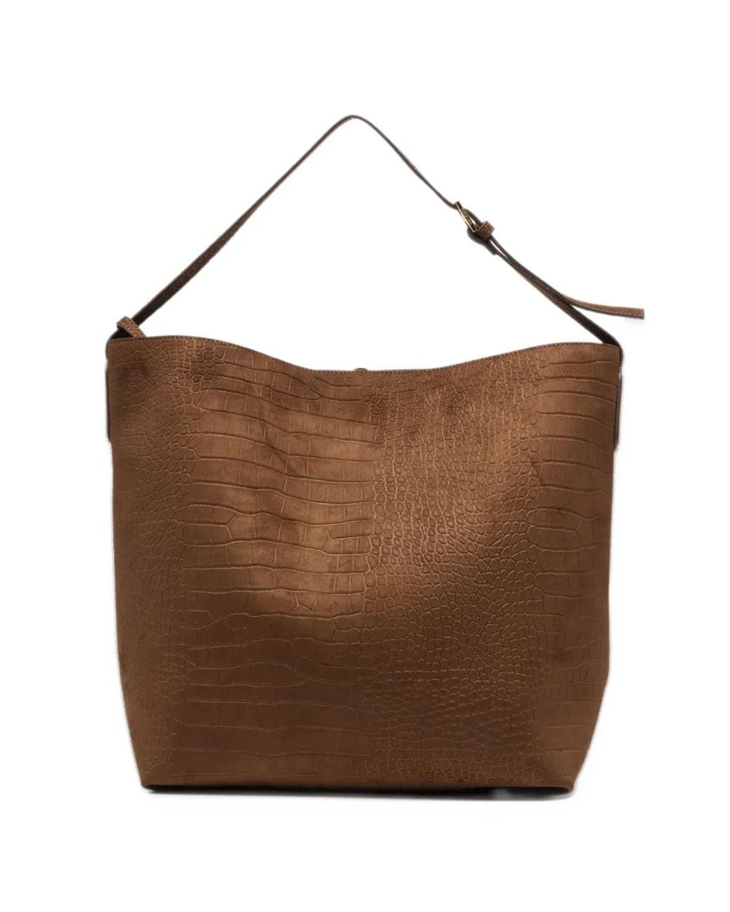 THEMOIRÈ Brown Zoe Tote Bag