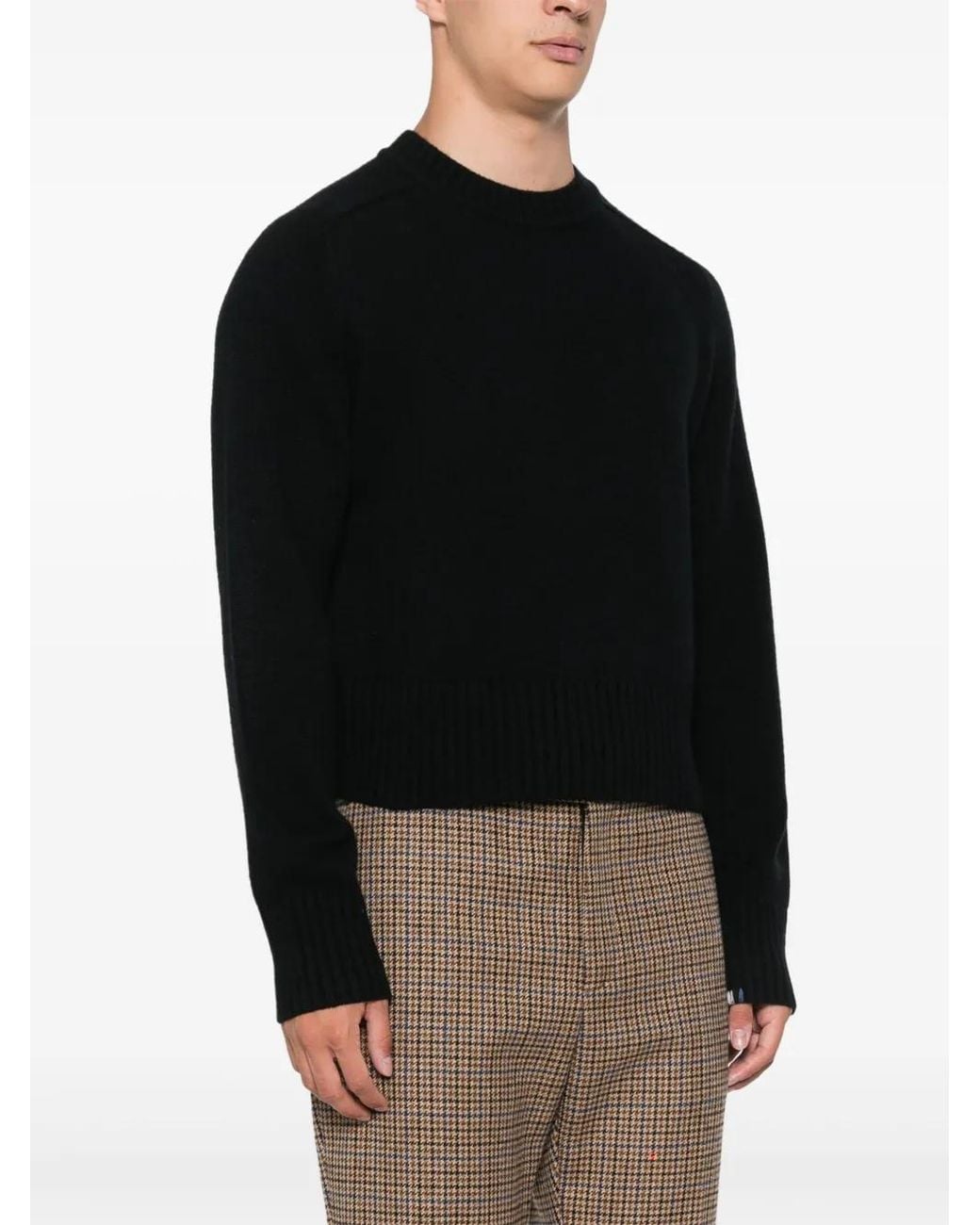 Extreme Cashmere Black Nº167 Please Sweater